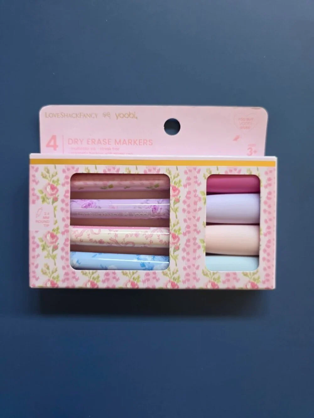 LoveShackFancy Target Yoobi locker Blooming magnetic cup dry erase marker BUNDLE